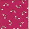 Deep Pink Rainbow Double Brushed Jersey Knit Fabric By the Yard